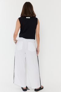 Alexandra Aladin Pant White